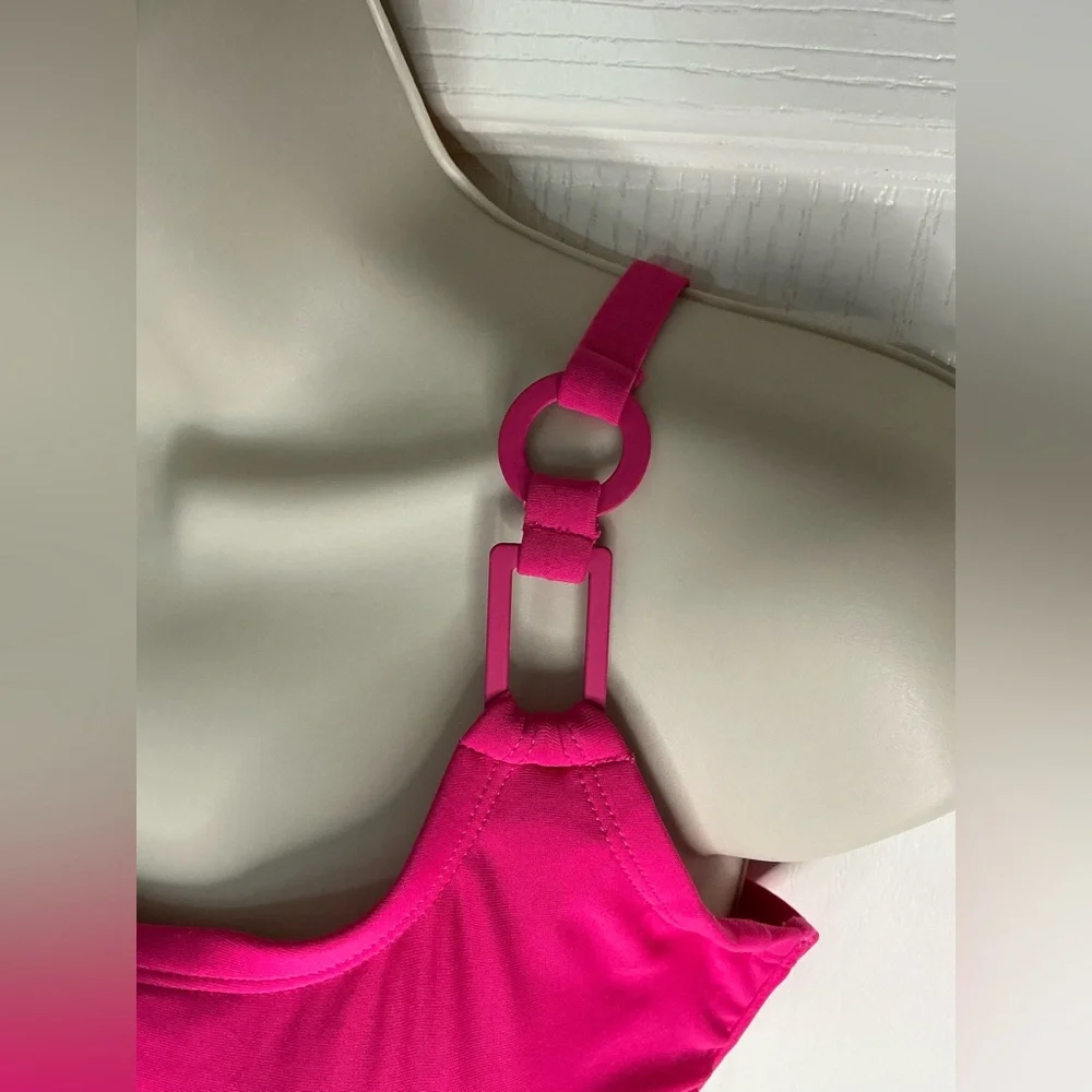 🩷 NWT💕Women's Ring Detail Hidden Underwire Bikini Top - Shade & Shore - Picture 10 of 16